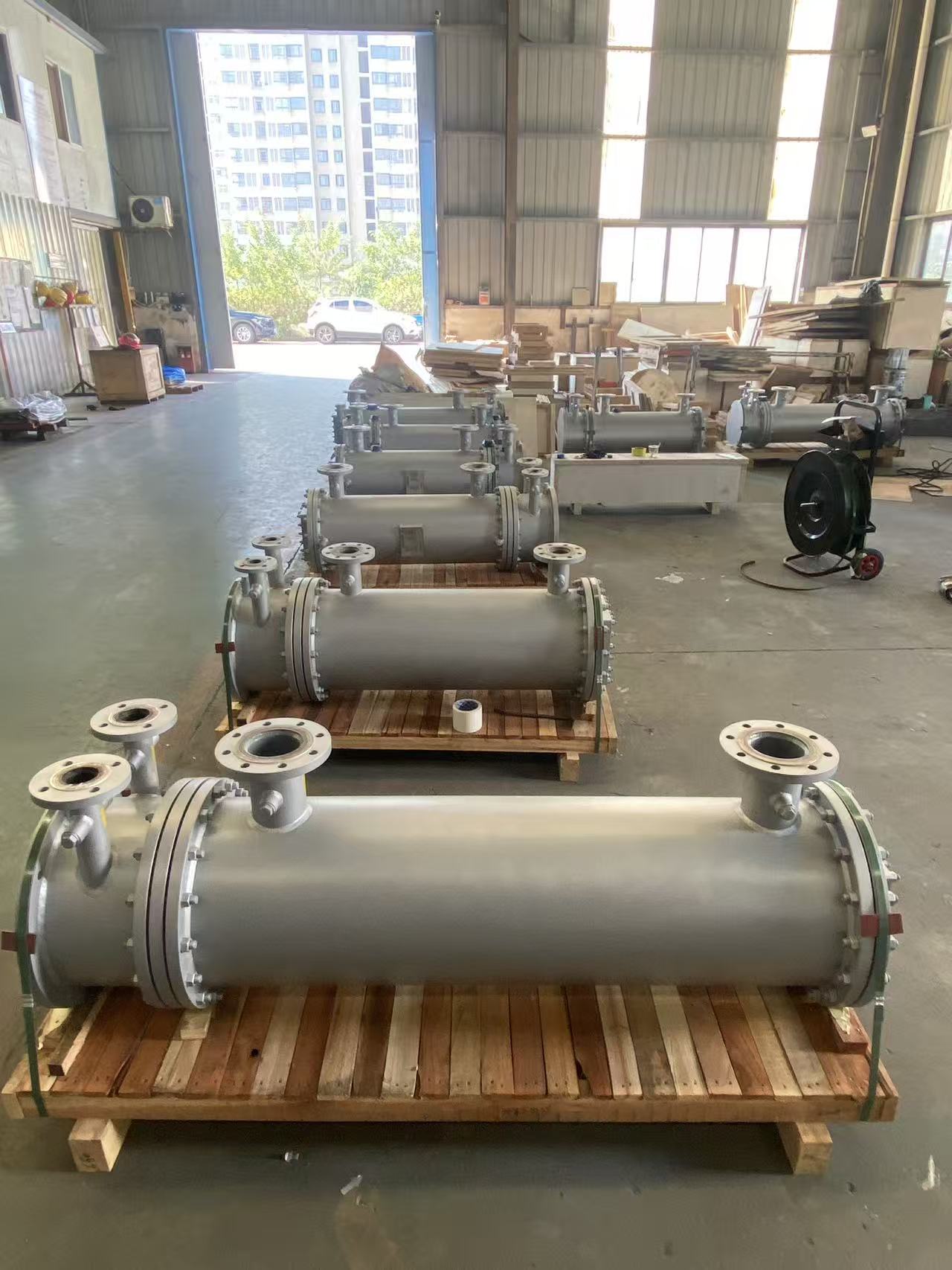 余热回收空冷器发货了